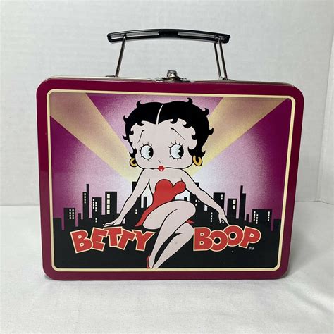 Betty Boop Tin Lunch Box for sale 